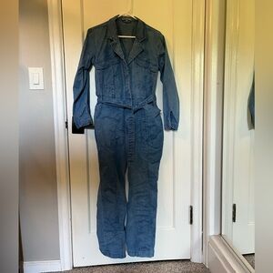 Alex Mill Botanical Dyed Expedition Jumpsuit